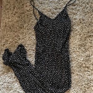H&M Polka dot cotton jumpsuit